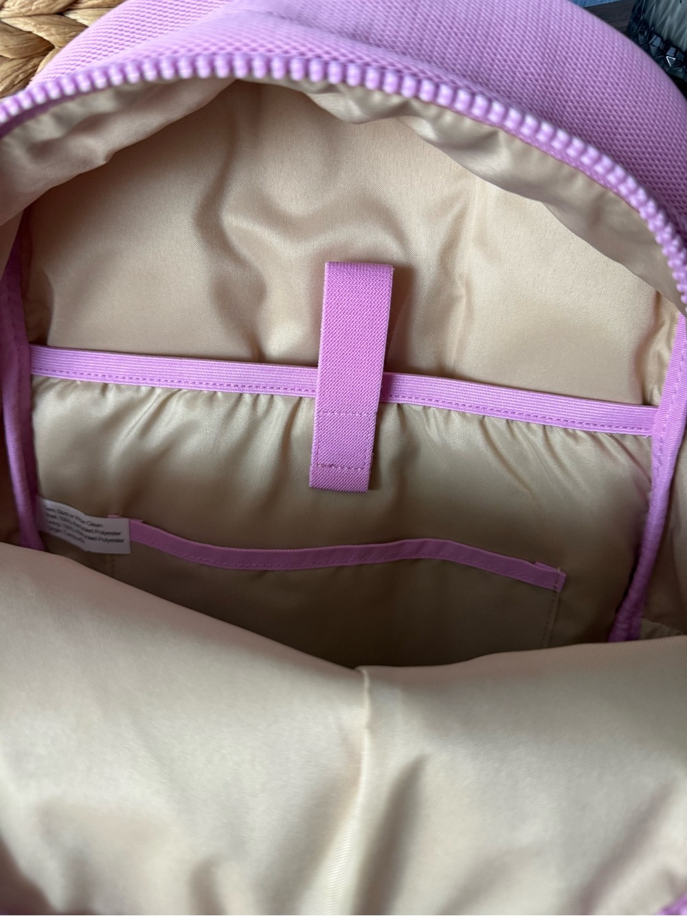 all in motion Pink Kids Backpack with Front Zip Pocket - Picture 4 of 8